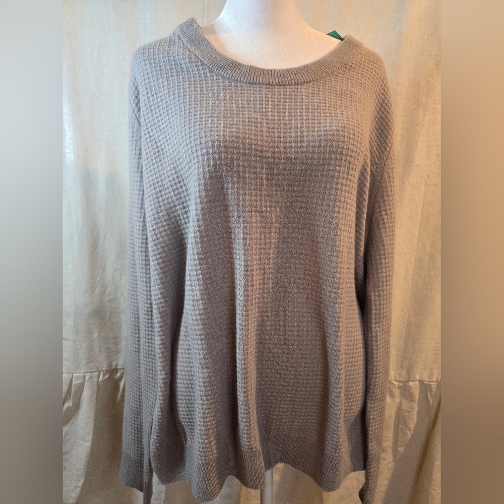Elegant  Waffle Knit Cardigan